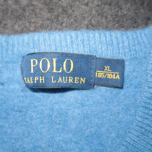 Load image into Gallery viewer, Polo by Ralph Lauren blue wool sweater (S)