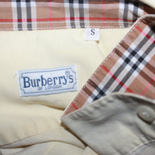 Load image into Gallery viewer, Vintage Burberry's of London check patterned yellow long sleeves (S)