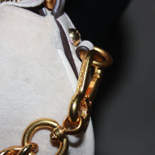 Load image into Gallery viewer, Juicy Couture Daydreamer crest velour shoulder bag