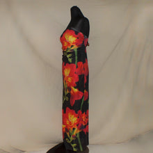 Load image into Gallery viewer, Hawaiian flower pattern tube long dress (L)
