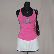 Load image into Gallery viewer, Elite graphic pink tank top (S)
