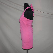 Load image into Gallery viewer, Lucky &amp; Trouble pink halter midi dress (M)

