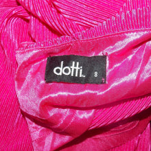 Load image into Gallery viewer, Dotti hot pink midi dress (M)
