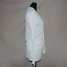 Load image into Gallery viewer, Ralph Lauren Sport white knitted cardigan (M)
