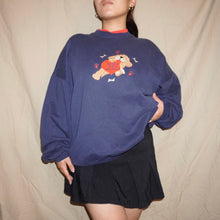 Load image into Gallery viewer, Blue double lined sweater (XL)
