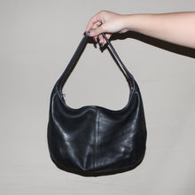 Load image into Gallery viewer, Vintage Coach Ergo black leather hobo bag
