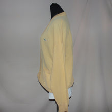 Load image into Gallery viewer, Lacoste yellow cardigan (M)
