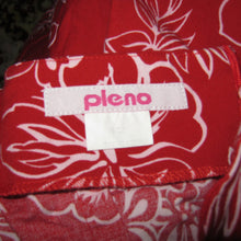 Load image into Gallery viewer, Red floral halter dress (S)
