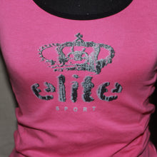 Load image into Gallery viewer, Elite graphic pink tank top (S)
