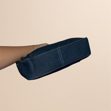 Load image into Gallery viewer, Guess denim shoulder bag
