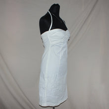 Load image into Gallery viewer, Patrizia Pepe white halter midi dress (XS)

