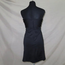 Load image into Gallery viewer, Elle Would! black asymmetrical tube dress (S)
