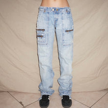 Load image into Gallery viewer, LTC light zipped denim jeans (W30)
