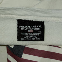 Load image into Gallery viewer, Polo RL graphic flag white sweater (XL)
