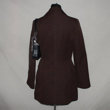 Load image into Gallery viewer, MNG brown buttoned blazer midi dress (S)
