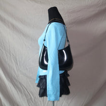 Load image into Gallery viewer, Dead stock Baby phat baby blue bedazzled off shoulder (L)
