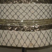 Load image into Gallery viewer, Sequenced beige skirt (S/M)
