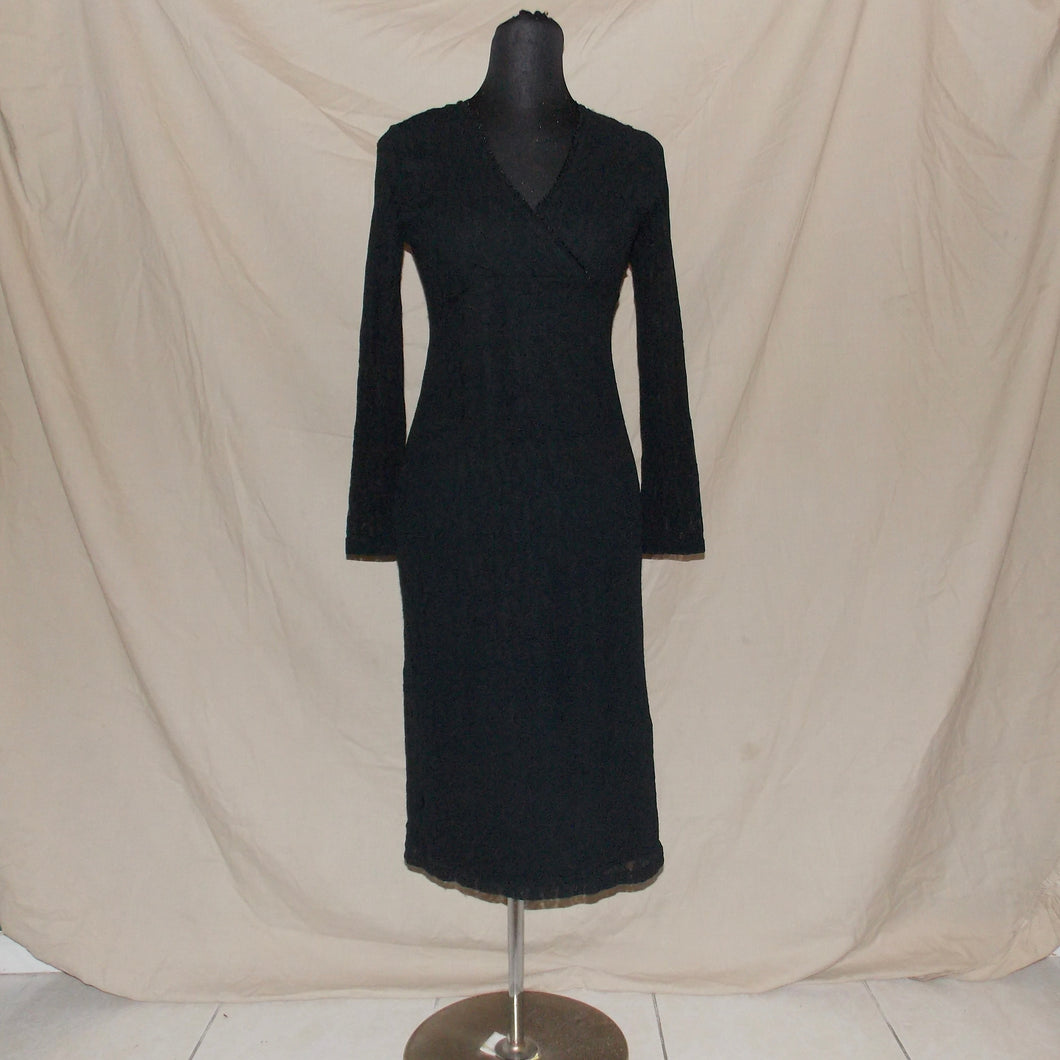 Pop Star black midi dress (M)