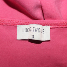 Load image into Gallery viewer, Lucky &amp; Trouble pink halter midi dress (M)

