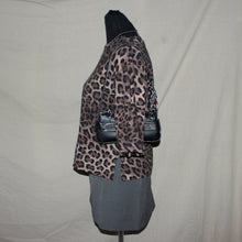 Load image into Gallery viewer, Leopard print brown tee (XS)
