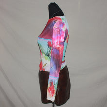 Load image into Gallery viewer, Abstract patterned mesh long sleeves (S)

