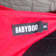 Load image into Gallery viewer, Babyboo red ruched fitted dress (XS)
