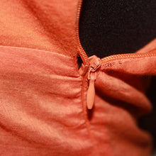 Load image into Gallery viewer, Vintage Stradivarius orange mesh tube top (XS)
