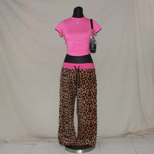 Load image into Gallery viewer, Low-waisted leopard pjs (S)
