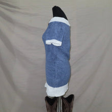 Load image into Gallery viewer, Vintage knitted mini dress (S)
