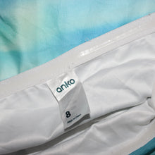 Load image into Gallery viewer, Blue tie-dye patterned tube long dress (S)
