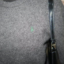 Load image into Gallery viewer, Polo by Ralph Lauren gray wool sweater (XS/S)
