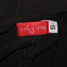 Load image into Gallery viewer, Black halter midi dress (S)
