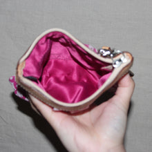Load image into Gallery viewer, Vintage Coach Leah opt pink wristlet
