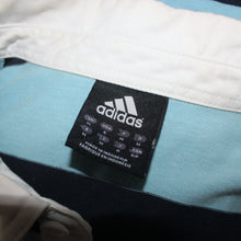 Load image into Gallery viewer, Adidas stripped collared long sleeves (M)
