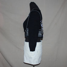 Load image into Gallery viewer, Black cropped cardigan (S)
