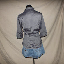 Load image into Gallery viewer, Metallic collared polo long sleeves (S)
