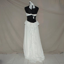Load image into Gallery viewer, Selfie Leslie white floral asymmetrical long dress (S/M)
