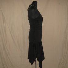 Load image into Gallery viewer, Vintage glittered halter dress (M)
