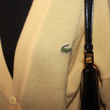 Load image into Gallery viewer, Lacoste yellow cardigan (M)
