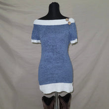 Load image into Gallery viewer, Vintage knitted mini dress (S)
