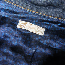 Load image into Gallery viewer, XDYE denim belted midi dress (XS)
