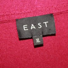 Load image into Gallery viewer, Maroon ruched patterned cardigan (M)
