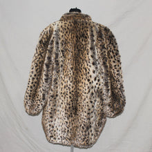 Load image into Gallery viewer, Jean Louis leopard print fur coat (L)
