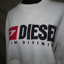 Load image into Gallery viewer, Diesel white graphic sweater (M)
