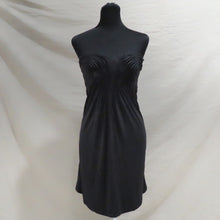 Load image into Gallery viewer, Elle Would! black asymmetrical tube dress (S)
