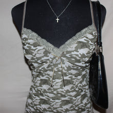 Load image into Gallery viewer, Camo mesh slip dress (S)
