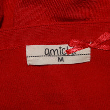 Load image into Gallery viewer, Amichi red button cardigan (S)
