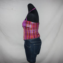 Load image into Gallery viewer, MNG gingham farm pink halter (S)
