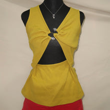 Load image into Gallery viewer, Little dutch asymmetrical cut out tank top (S)
