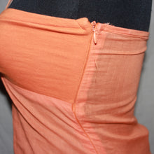 Load image into Gallery viewer, Vintage Stradivarius orange mesh tube top (XS)
